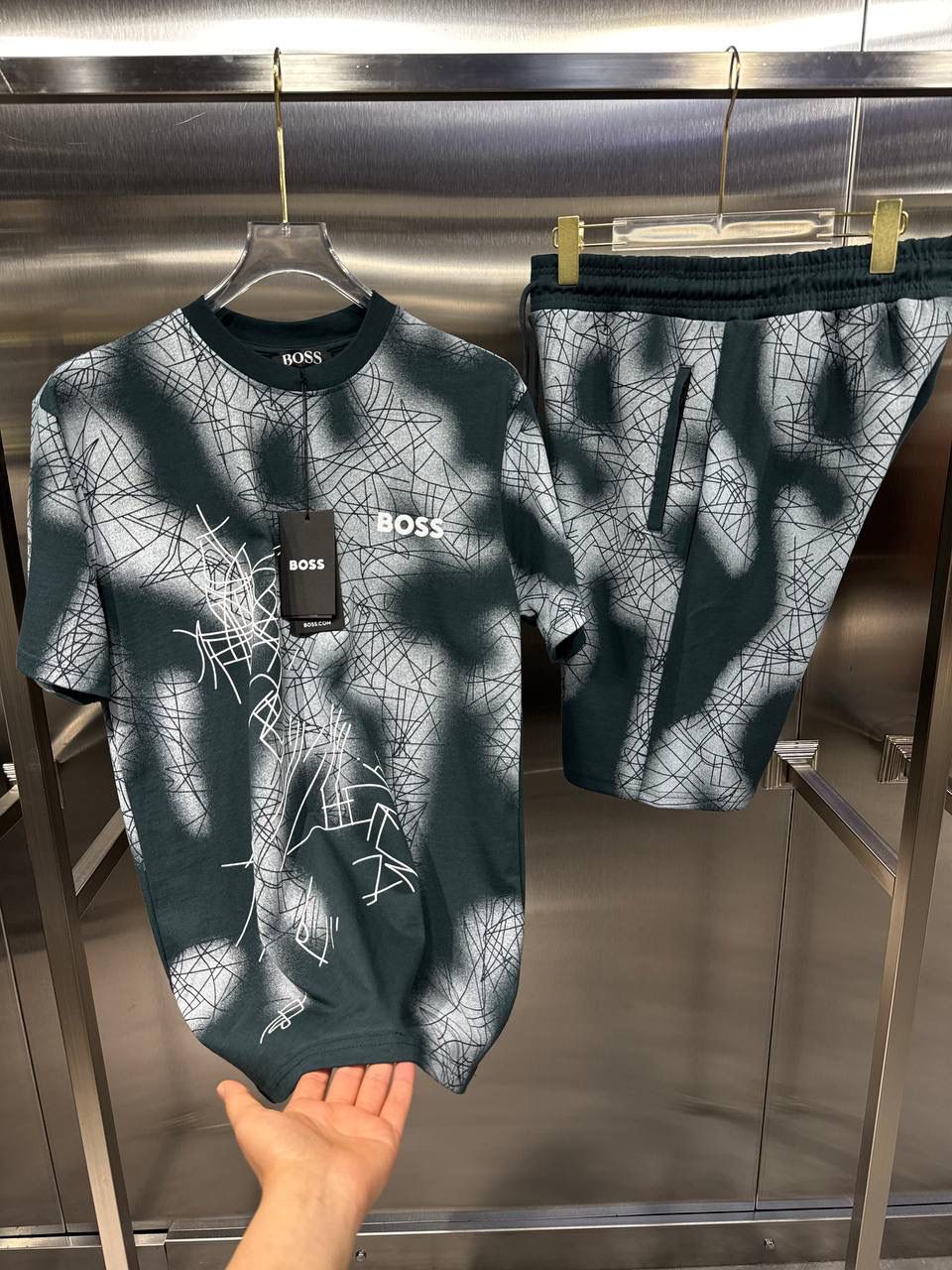 Boss T-shirt & Shorts set2