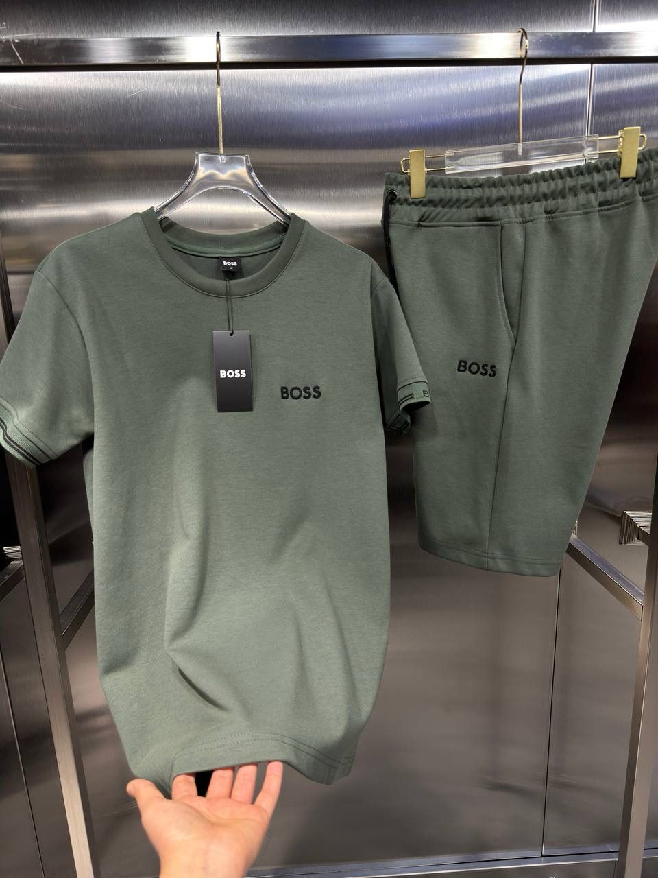 Boss T-shirt & Shorts set
