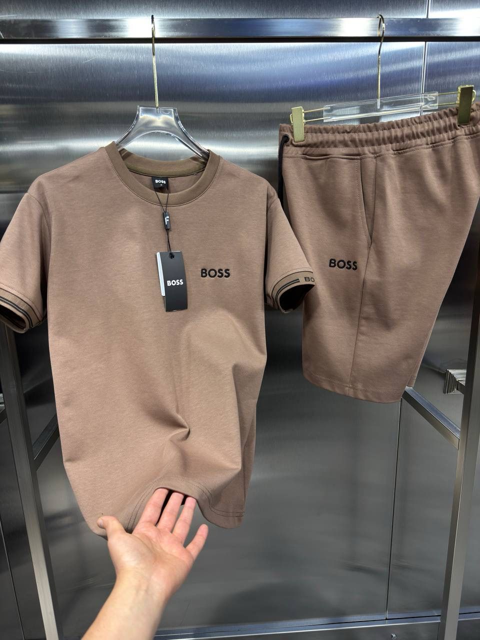 Boss T-shirt & Shorts set